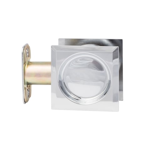 Sure-Loc Hardware Sure-Loc Hardware Square Pocket Door Pull, Passage Antique Nickel DP711 15A